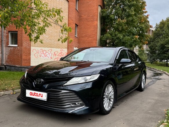 2018 Toyota Camry VIII (XV70), синий, 2850000 рублей