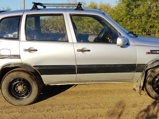 2004 Chevrolet Niva I, серебристый, 204000 рублей, вид 2