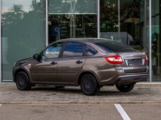 2019 Lada (ВАЗ) Granta I Рестайлинг, коричневый, 725000 рублей, вид 4