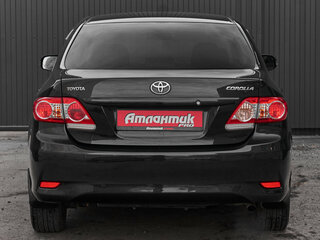 2012 Toyota Corolla X (E140, E150) Рестайлинг, чёрный, 1395000 рублей, вид 5
