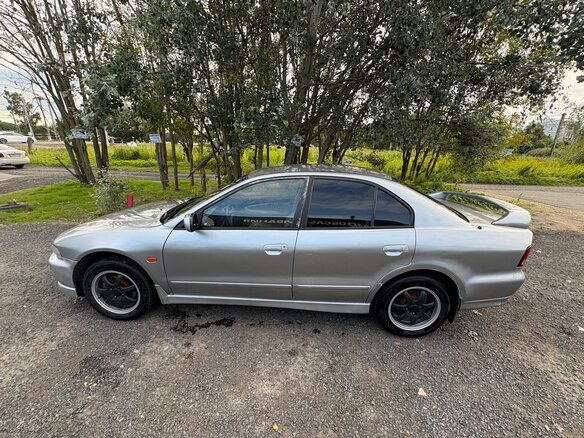 2001 Mitsubishi Galant VIII Рестайлинг, серый, 365000 рублей - вид 6