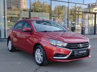 2017 Lada (ВАЗ) Vesta I, красный, 699000 рублей, вид 3