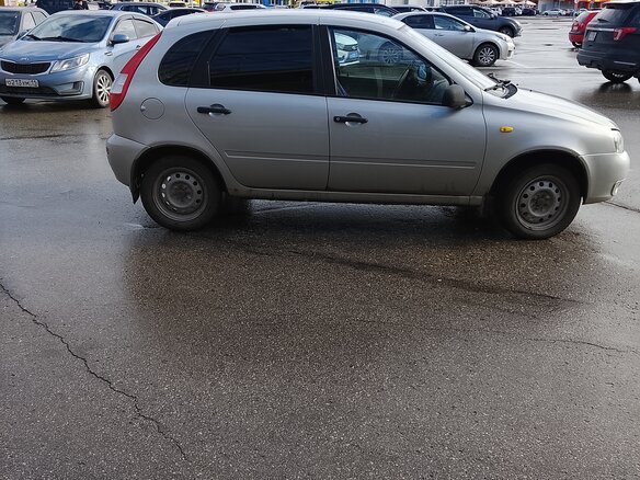 2009 Lada (ВАЗ) Kalina I, серебристый, 310000 рублей - вид 5