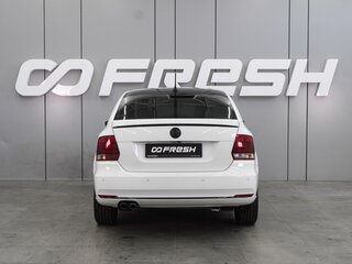 2019 Volkswagen Polo V Рестайлинг, белый, 1499000 рублей, вид 4
