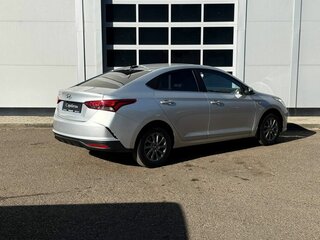 2021 Hyundai Solaris II Рестайлинг, серый, 1450000 рублей, вид 5