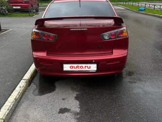 2008 Mitsubishi Lancer X, красный, 620000 рублей, вид 2