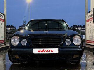 2000 Mercedes-Benz E-Класс 270 II (W210, S210) Рестайлинг, синий, 430000 рублей, вид 2