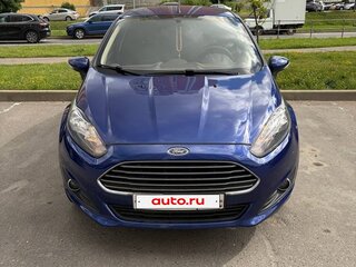 2015 Ford Fiesta Mk6 Рестайлинг, синий, 910000 рублей, вид 2