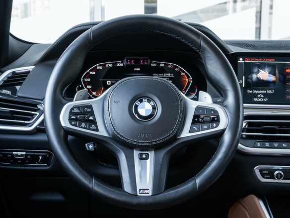 2021 BMW X6 40i III (G06), чёрный, 8380000 рублей - вид 13