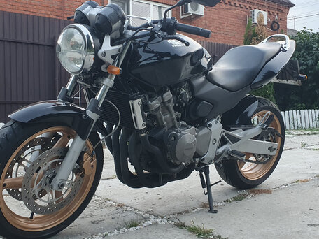 2003 Honda CB 600F Hornet, чёрный, 369000 рублей, вид 3