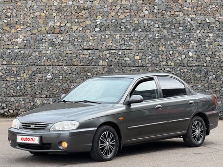 2006 Kia Spectra I Рестайлинг 2, серый, 337000 рублей, вид 1