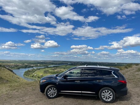 2015 Infiniti QX60 I, синий, 1640000 рублей, вид 1