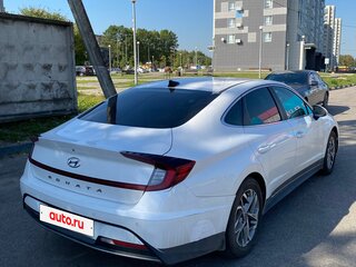 2020 Hyundai Sonata VIII (DN8), белый, 1320000 рублей, вид 4