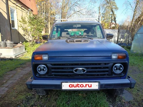 2017 Lada (ВАЗ) 2121 (4x4) I Рестайлинг, синий, 550000 рублей, вид 1