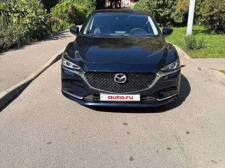 2019 Mazda 6 III (GJ) Рестайлинг 2, синий, 1900000 рублей, вид 5