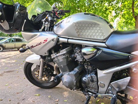 2003 Suzuki Bandit GSF 600, серый, 320000 рублей, вид 2