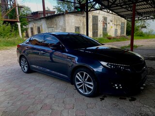2014 Kia Optima III Рестайлинг, синий, 1420000 рублей, вид 1
