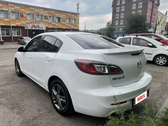 2012 Mazda 3 II (BL) Рестайлинг, белый, 950000 рублей - вид 5