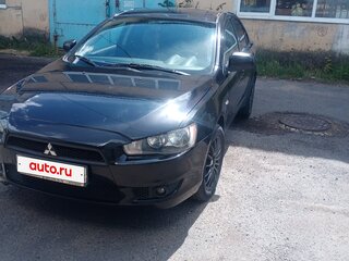 2007 Mitsubishi Lancer X, чёрный, 650000 рублей, вид 2