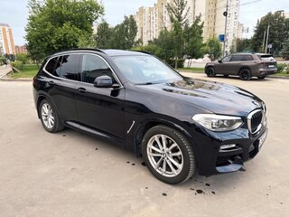 2019 BMW X3 20d xDrive III (G01), синий, 3100000 рублей, вид 5