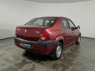 2009 Renault Logan I, красный, 355000 рублей, вид 5