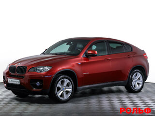 2008 BMW X6 35i 6-speed I (E71), красный, 1224000 рублей, вид 1