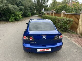 2008 Mazda 3 I (BK) Рестайлинг, синий, 600000 рублей, вид 2