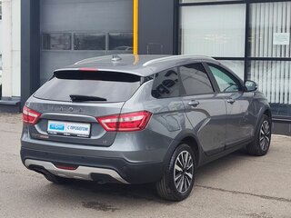 2018 Lada (ВАЗ) Vesta SW Cross I, серый, 845000 рублей, вид 5