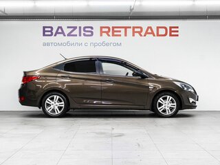 2014 Hyundai Solaris I Рестайлинг, коричневый, 1000000 рублей, вид 4
