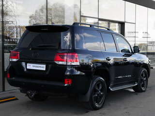 2018 Toyota Land Cruiser 200 Series Рестайлинг 2, чёрный, 5198000 рублей, вид 5