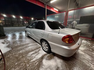2008 Kia Spectra I Рестайлинг 2, серебристый, 295000 рублей, вид 3
