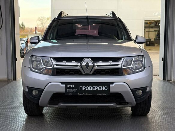 2019 Renault Duster I Рестайлинг, серебристый, 1420000 рублей - вид 1