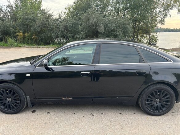 2008 Audi A6 III (C6), чёрный, 615000 рублей - вид 6