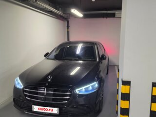 2020 Mercedes-Benz S-Класс 450 Long 4MATIC VII (W223), чёрный, 8200000 рублей, вид 2