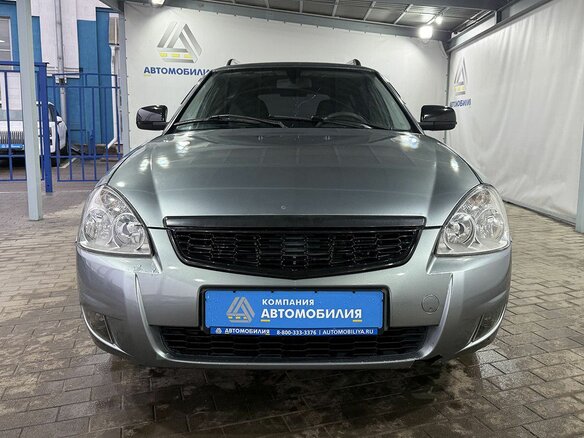 2009 Lada (ВАЗ) Priora I, серый, 379000 рублей - вид 7
