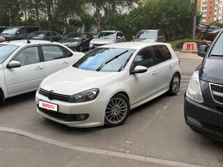 2012 Volkswagen Golf VI, белый, 800000 рублей, вид 2