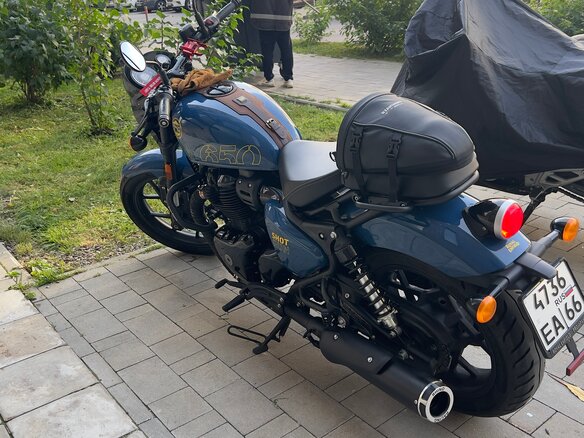 2024 Royal Enfield Shotgun, синий, 550000 рублей - вид 5