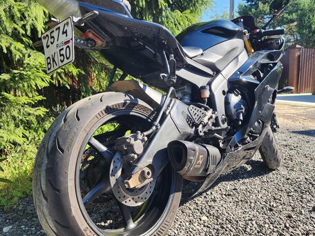 2006 Yamaha YZF-R6, чёрный, 599999 рублей, вид 5