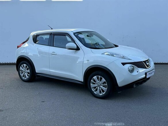 2011 Nissan Juke I, белый - вид 2