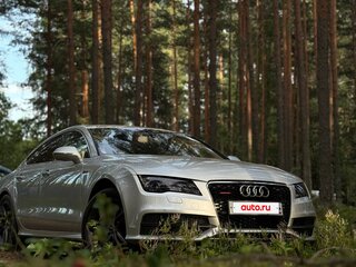 2014 Audi A7 I (4G), серебристый, 2100000 рублей, вид 5