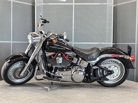 2006 Harley-Davidson Fat Boy, чёрный, 869000 рублей, вид 5
