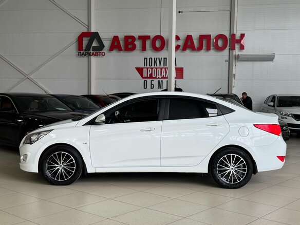2015 Hyundai Solaris I Рестайлинг, белый - вид 7