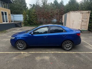 2010 Kia Cerato 5-speed II, синий, 420000 рублей, вид 4