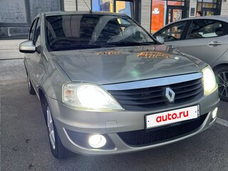 2011 Renault Logan I Рестайлинг, бежевый, 529000 рублей, вид 1