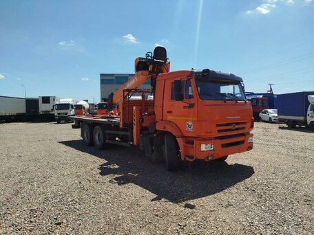 2024 КамАЗ 65115, оранжевый, 9046000 рублей, вид 2
