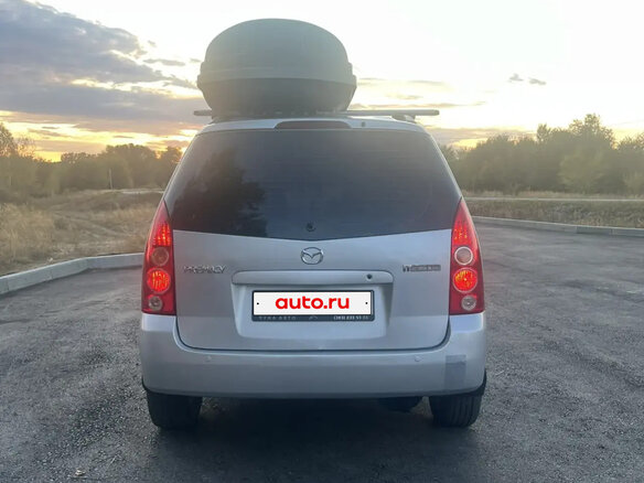 2003 Mazda Premacy I (CP), серебристый - вид 12