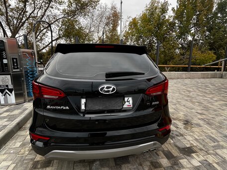 2017 Hyundai Santa Fe III Рестайлинг, чёрный, 2300000 рублей, вид 4