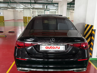 2021 Mercedes-Benz S-Класс 450 Long 4MATIC VII (W223), чёрный, 8600000 рублей, вид 3
