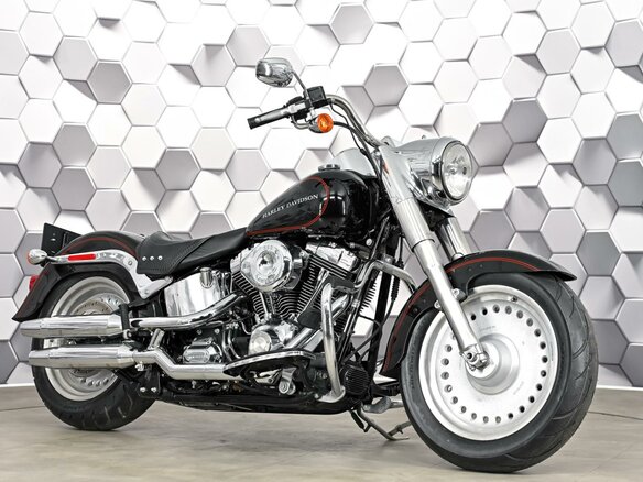 2006 Harley-Davidson Fat Boy, чёрный, 869000 рублей