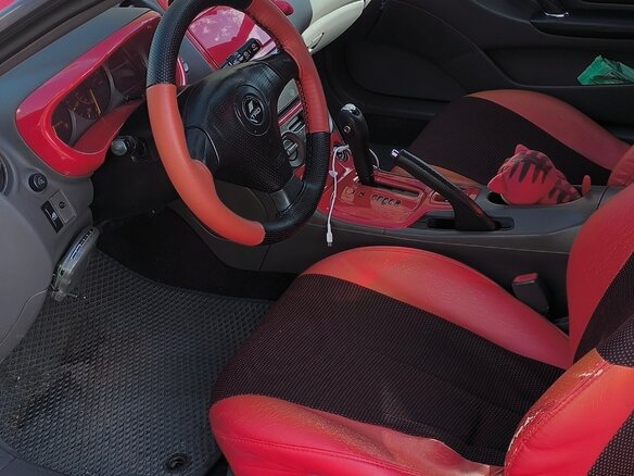 2000 Toyota Celica VII (T230), красный, 850000 рублей - вид 5